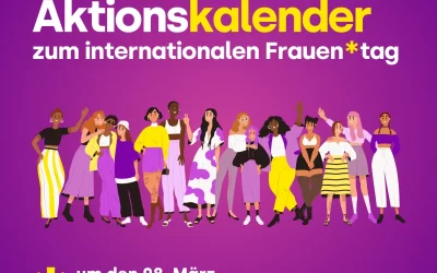 Regionaler Veranstaltungskalender für den Internationalen Frauen*tag am 8. März 2024